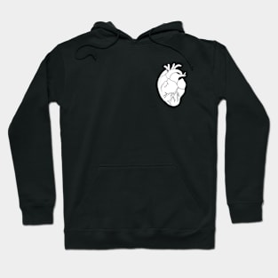 So you can see my Heart (White) Hoodie